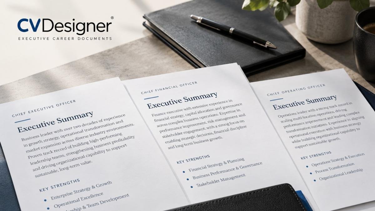 Executive Career Positioning