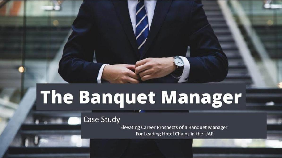 Elevating Career Prospects for a Banquet Manager with CV Designer