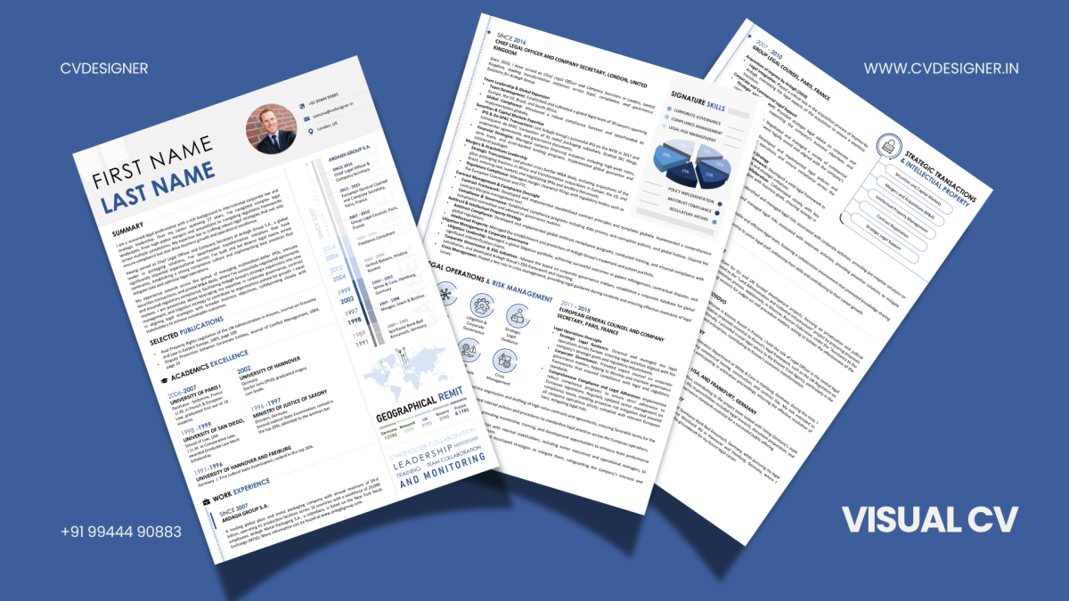 Customized Visual CV